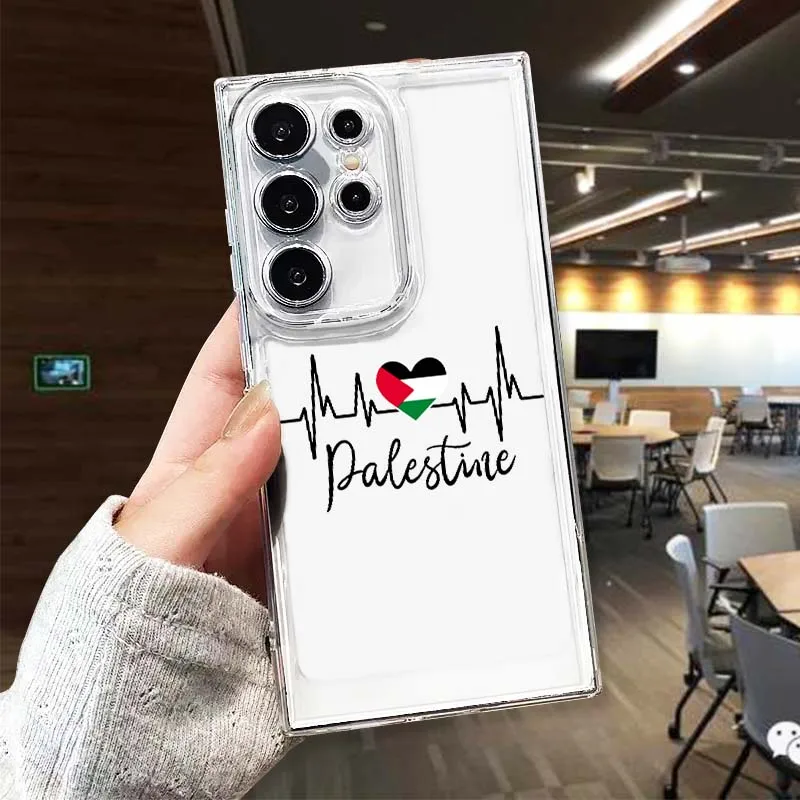 

Simple style design pattern Phone Case For Samsung Galaxy S25 S24 S23 S22 S21 S20 S10 Lite Plus FE Edge TPU 5G Transparent