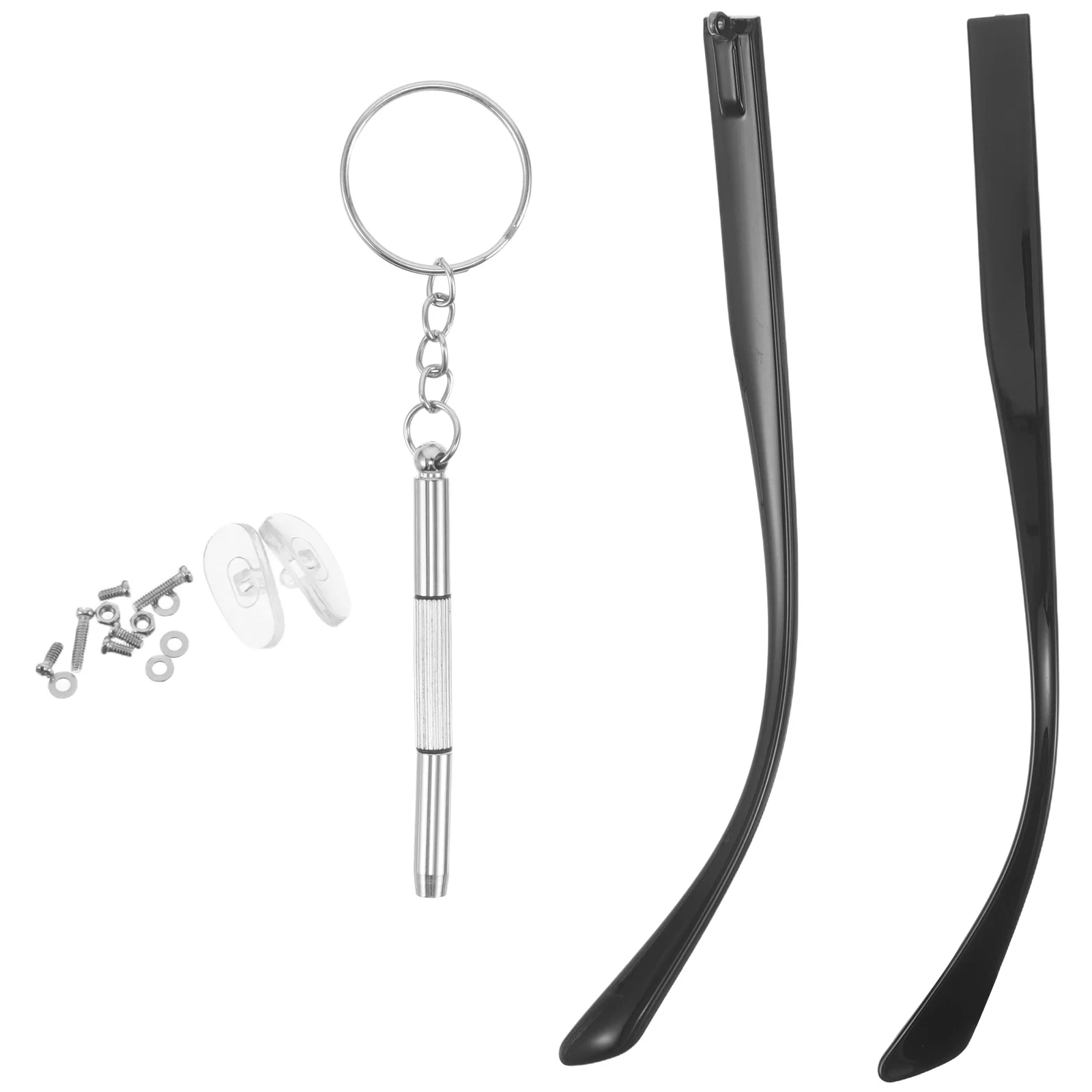 

1 Set Eyeglass Temple Arms Kit Durable Glasses Repair Parts For Men Women Diy Eyewear Legs Fix Replacement Glasses Arm Legs -