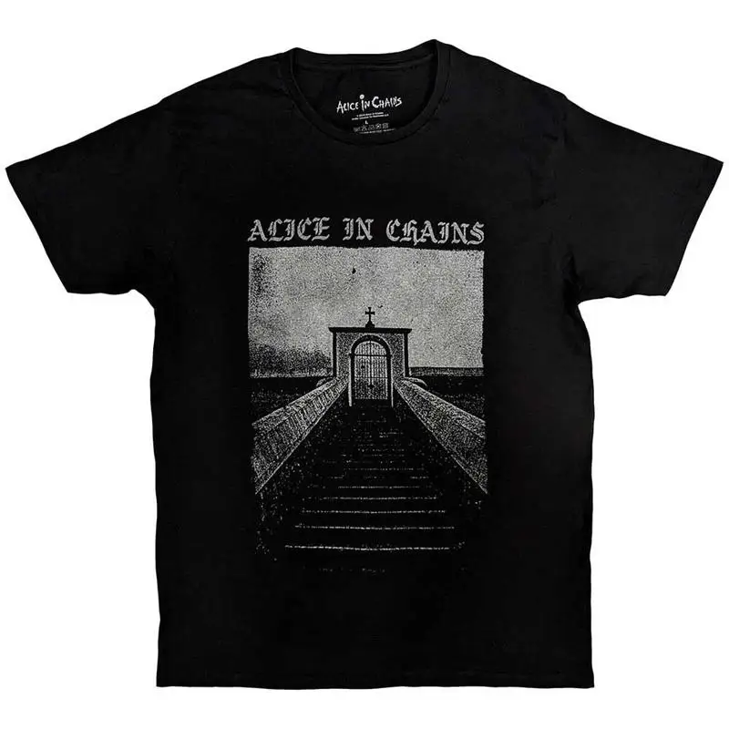 

Черная футболка Alice In Chains Stairway