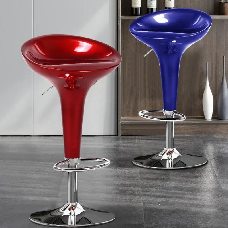 Bar Chair Lift High Stool Bar Stool Backrest Stool High Chair Front Desk Bar Chair