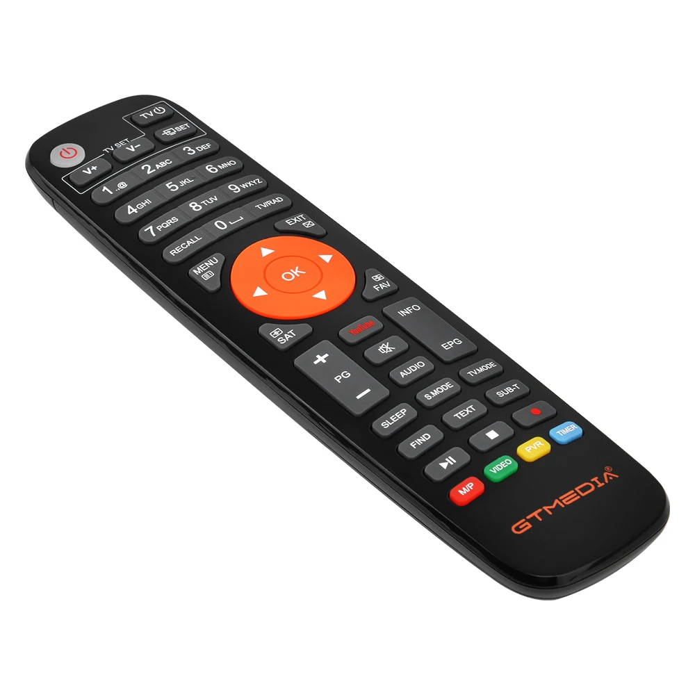 GTmedia remote control Mar for gtmedia v8x v9 prime v8 uhd and v7 Pro Exclusively for European countries