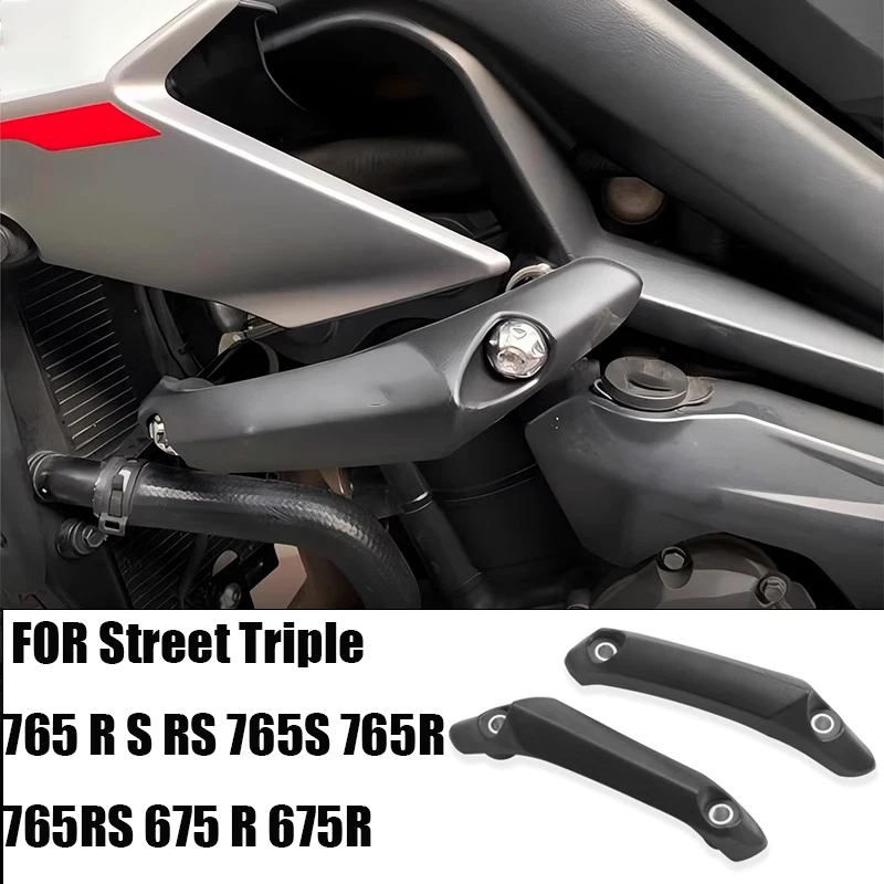 

Motorcycle Engine Guard Crash Frame Slider Falling Protector Cover Kit FOR Street Triple 765 R S RS 765S 765R 765RS 675 R 675R