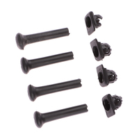 4 Sets Auto Door Lock Pin Pull Knobs 191837187 For Golf Mk2 Mk3 2 3 Scirocco Passat B2 Replacement Car Accessories