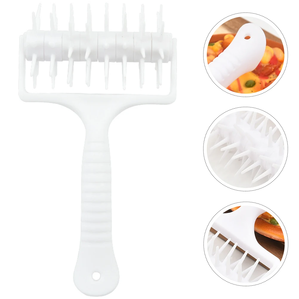 Roller Hole Food Grade PP Baking Tool Pizza Pizza Making Accessories Crust Maker Dough Roller Kitchen Accessories - Image 2