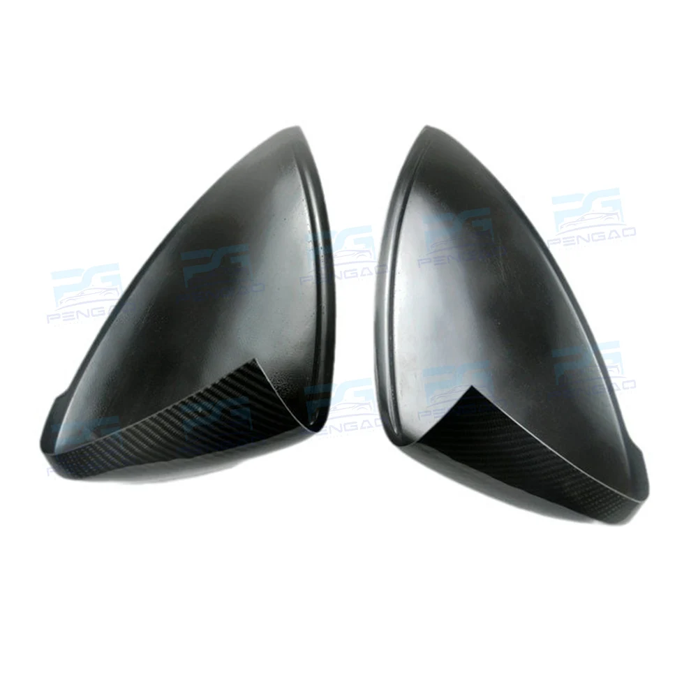 For Cayenne cayenne modified carbon fiber special rearview mirror shell reversing mirror cover stickers