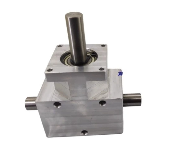 1:1 Miniature Gearbox with Enclosed Shaft Diameter 12mm, Coaxial Dual Output Shaft, 90 Degree Differential Gearbox