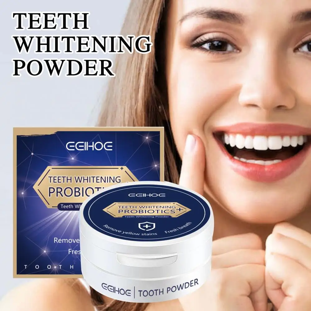 Natural Tooth Cleaner Effective Teeth Whitening Powder for A Brighter Whiter Smile Gentle Stain Remover for Coffee Oral for A