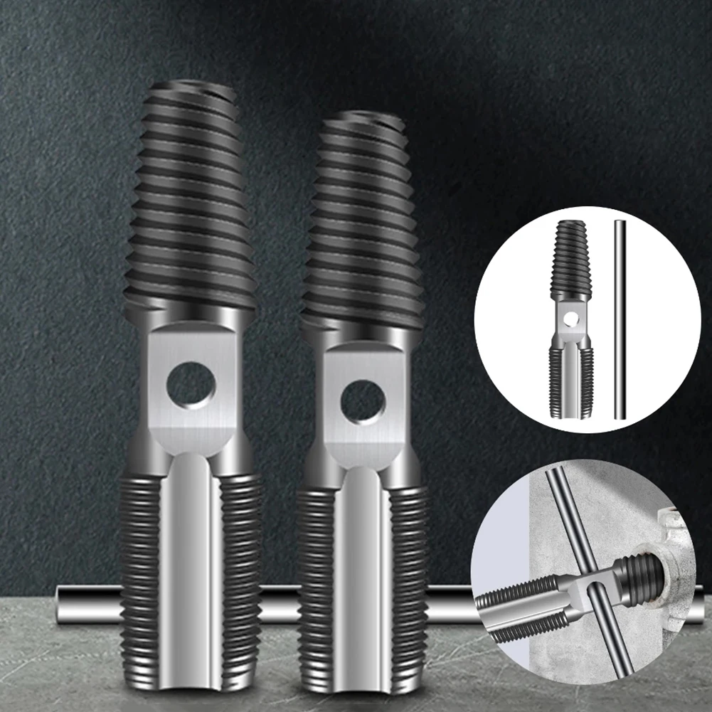 Совершенно новый набор экстракторов для винтов из углеродистой стали, съемник поврежденных болтов, кран для водопроводной трубы, экстрактор винтов, треугольный клапан