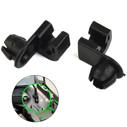 2pcs Hood Bonnet Stay Rod Clip For Berlingo C3 C4 2008 301 208 308 Partner Black ABS Plastic Auto Fastener Clip Replacements