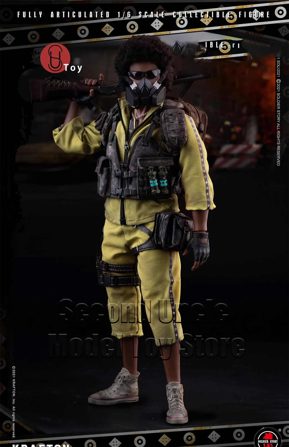 

In Stock SOLDIER STORY SSG-003 1/6 Yellow Tracksuit 12 Inches Action Figure Doll Model for Fans Holiday Gifts Collectible