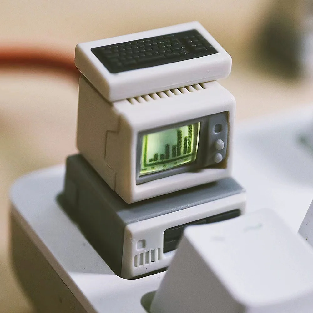 A41Z-Keyboard Keycaps Retro Keycap For Mechanical Classic Cute Key Cap Kit Button Personalized Max Keycaps