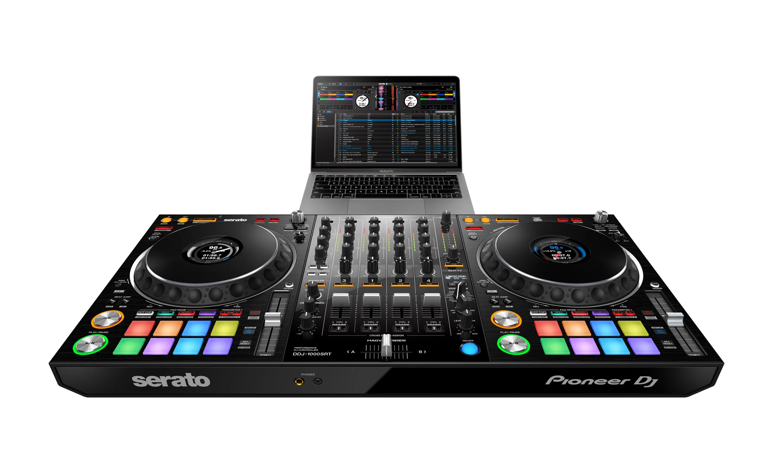 Professional DJ DDJ-1000SRT 4-Channel Serato DJ Controller with Integrated Mixer Audio Console Mixer