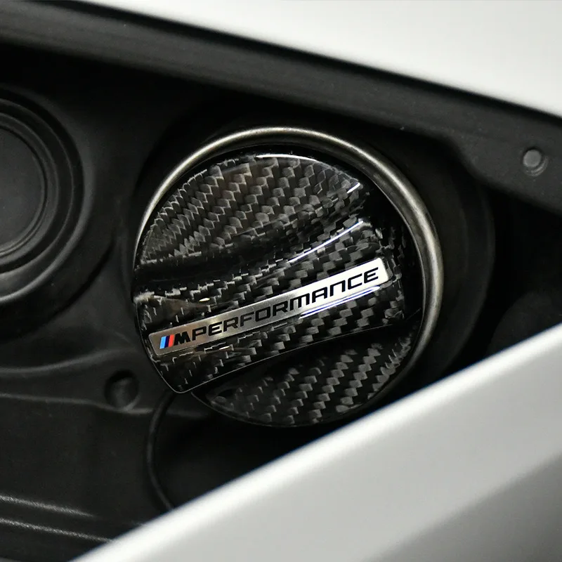 

Real Carbon fiber fuel tank cap cover trim decorative for BMW F02 F10 F15 F30 F32 F80 F82 G20 G26 G30 G08 M4 M5 E34 E36 E90 X3