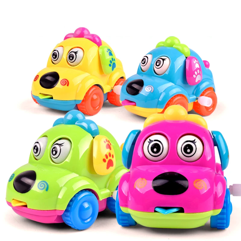 [JT] 1 jouet à remonter en forme de petit animal, voiture à remonter créative, mignonne, jouet éducatif pour les enfants, cadeau pour bébé