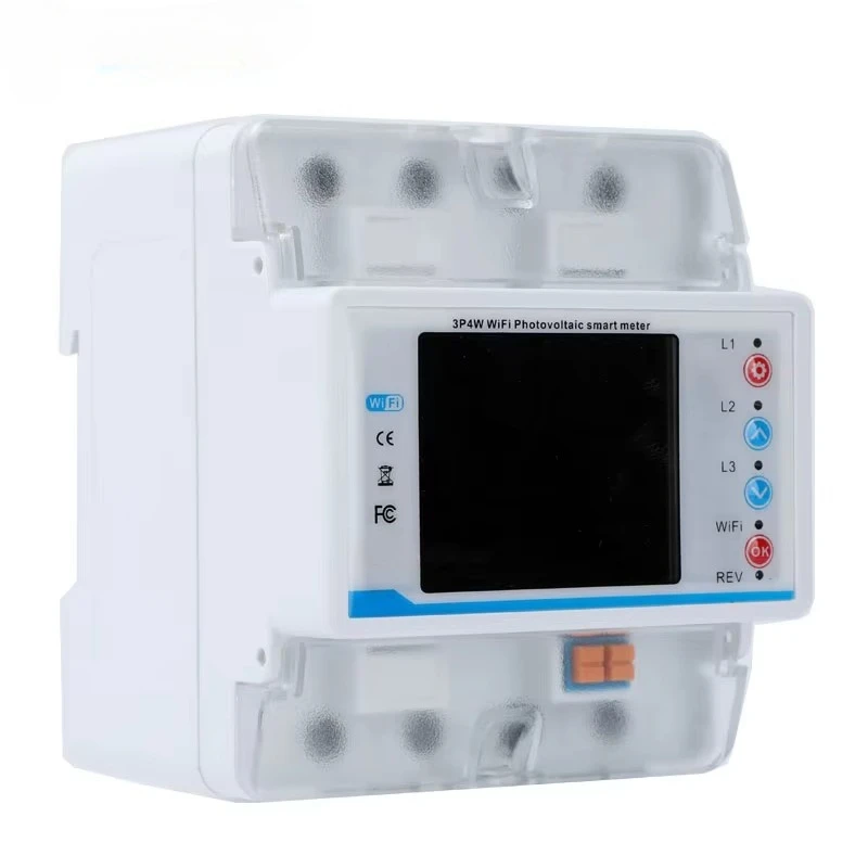 3-Phase 100A WiFi Smart Circuit Breaker Digital Voltage Protector Energy Meter Power Meter