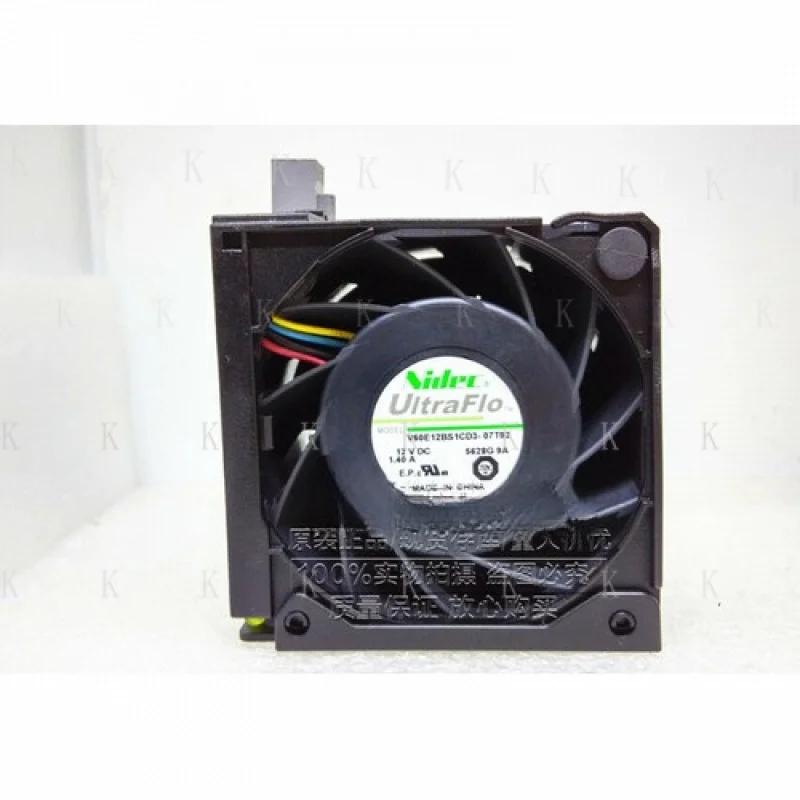 

C 1 шт. новый для серверного вентилятора NIDEC V60E12BS1CD3-07T02 12 В 74-12997-01 4Z24G 1,4 А