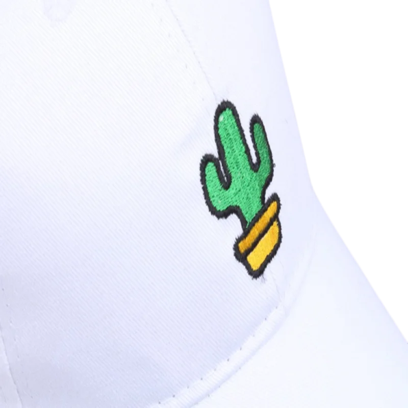 Autumn Cactus Embroidery Baseball Cap Fashion Couple Hat Summer Breathable Sports Caps Outdoor Dad Hats Sun Hat Gorra Beisbol