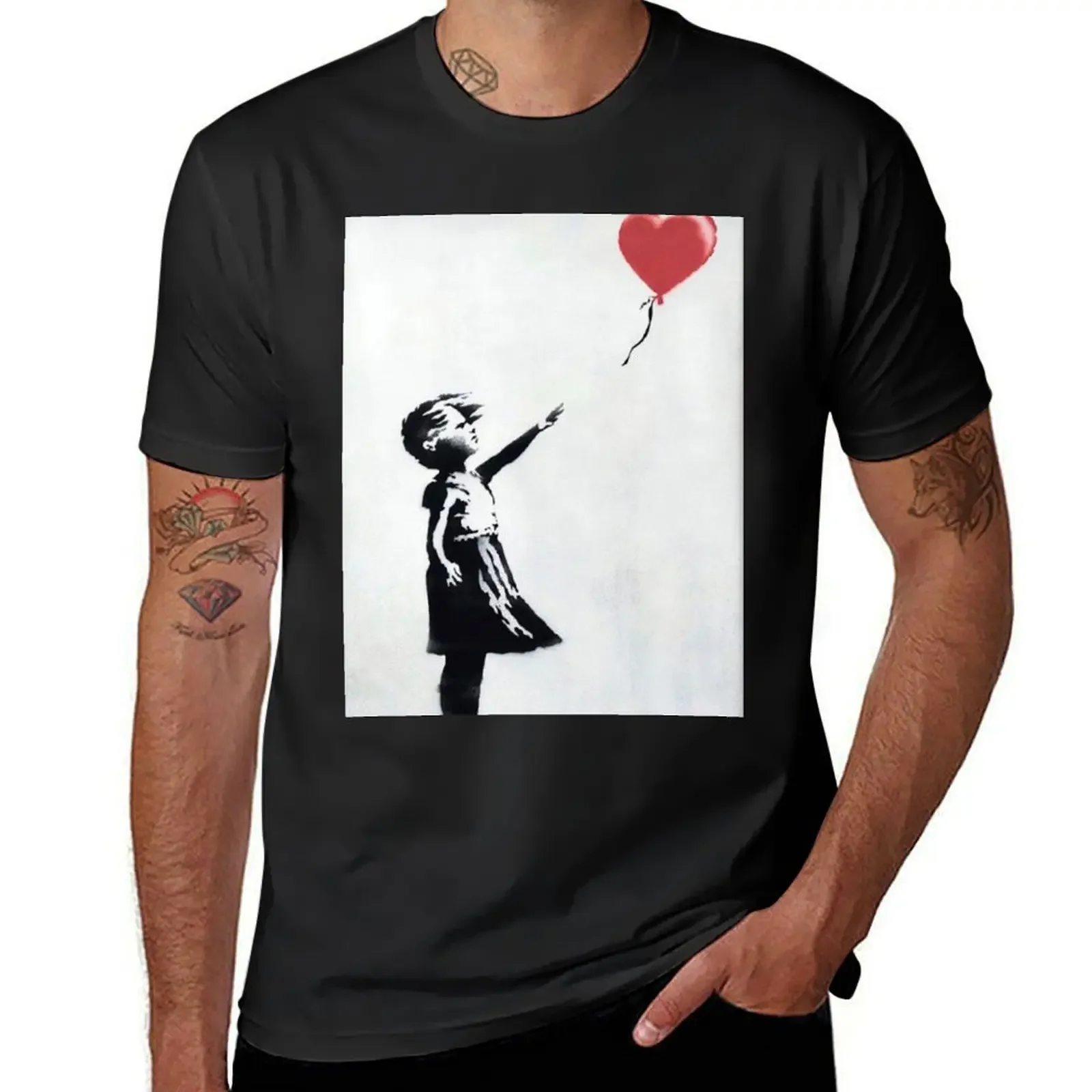 Bansky street art T-Shirt graphics funny meme t-shirts sublime t shirt for men