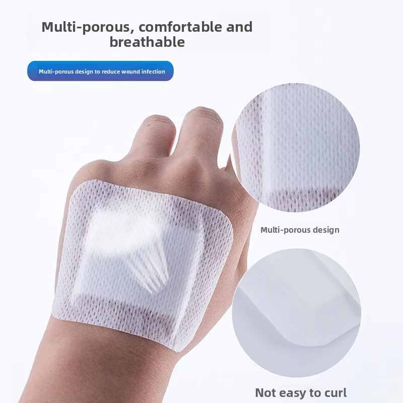 ChiJiaoDr Medical Sterile Disposable Waterproof Self-adhesive Breathable Wound Dressing for Wound Dressing After Surgery 80 PCS