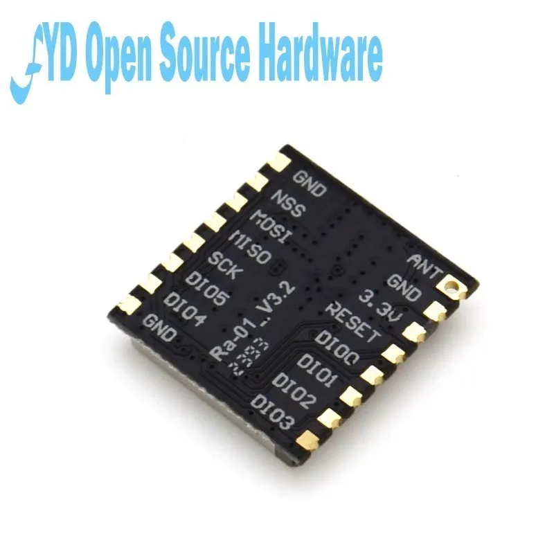 5PCS Ra01 Ra02 SX1278 LoRa Spread Spectrum Wireless Module 433MHz Wireless Serial Port UART Interface Ra-01 Ra-02