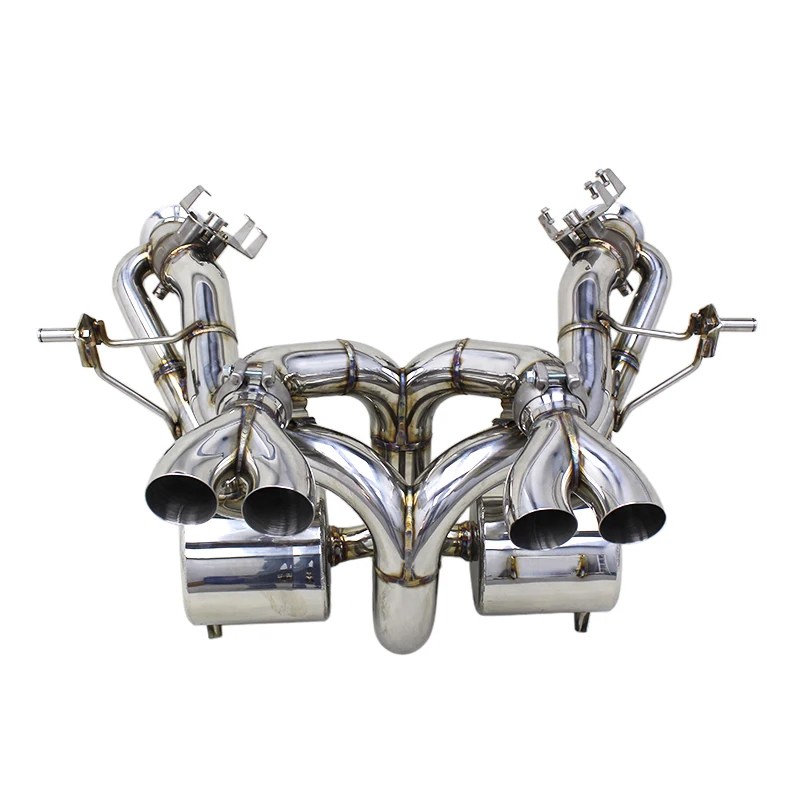 

Auto Racing Factory Valve Exhaust System For Lamborghini Revuelto 6.5L V12 (2023-2025) Polished SUS304 Catback Muffler Exhaust
