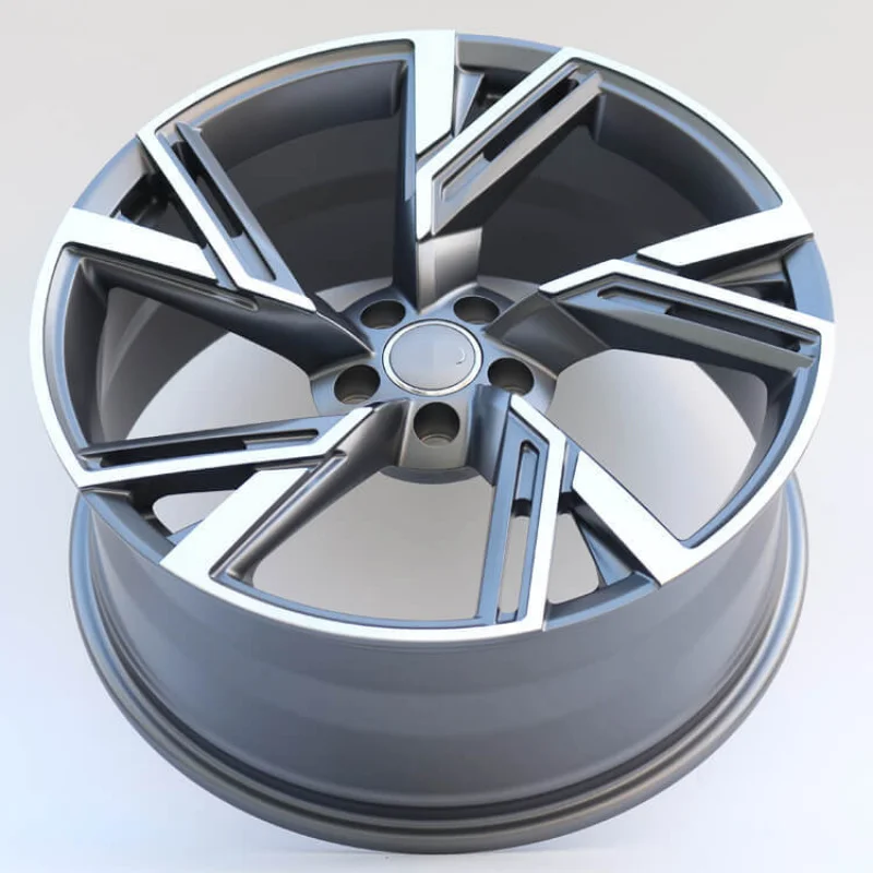 아우디 R8 스포츠카 림 20인치 휠 허브 S 80k 톤 단조 업그레이드 어댑터에 적합