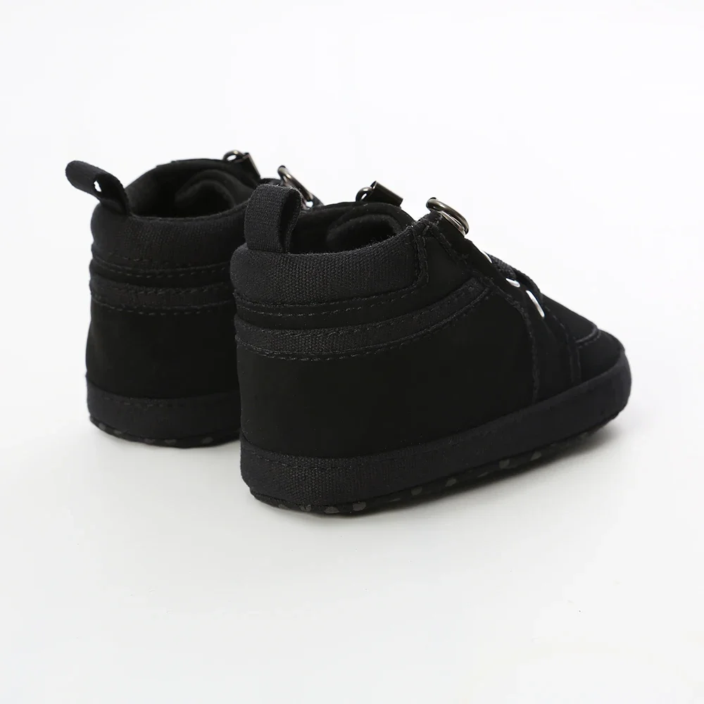 Scarpe da bambino scarpe da ginnastica per neonato bambino Casual Comfor suola in cotone antiscivolo PU primi camminatori Crawl culla mocassini scarpe