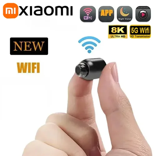 Imagen 2 del producto Minicámara HD de 1080P, videocámara inalámbrica con visión nocturna, detección de movimiento, videocámara de seguridad para el hogar, grabadora de Audio IP