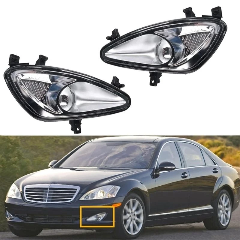 

2025 New LED Fog Light for W221 S550 S600 2218200256 Daytime Running Lights