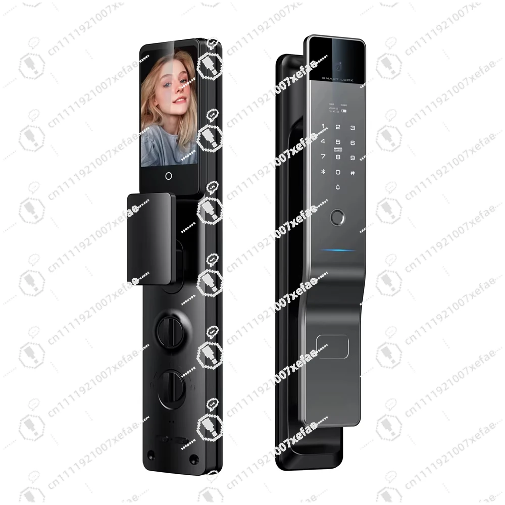 Fingerprint waterproof smart lock password card key APP control unlocking