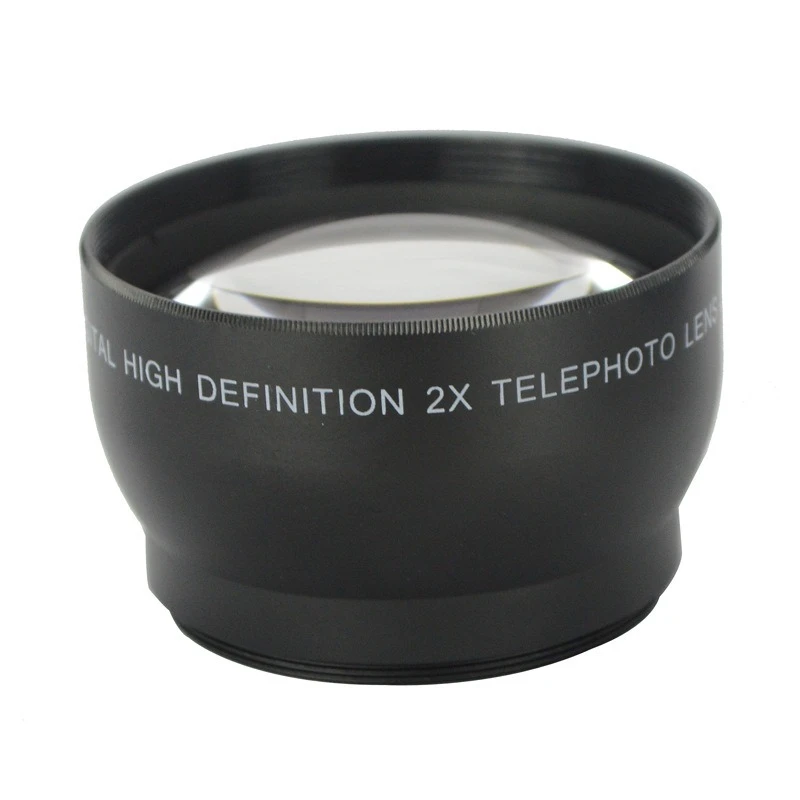 

52MM 2X multiplier lens, suitable for Nikon port, Canon Pentax 52MM 2x length multiplier lens head 18-55