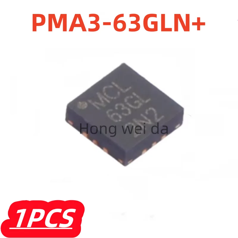 1Pcs/lot 100% New PMA3-63GLN+ Monolithic Amplifier PMA3-63GLN 1.8-6.0GHz