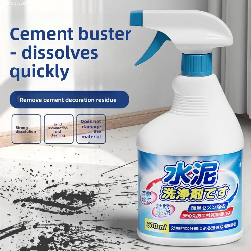 Multi purpose cement cleaner 500ml oxalic acid cleaner Strong dissolving cement bathroom tile cleaner