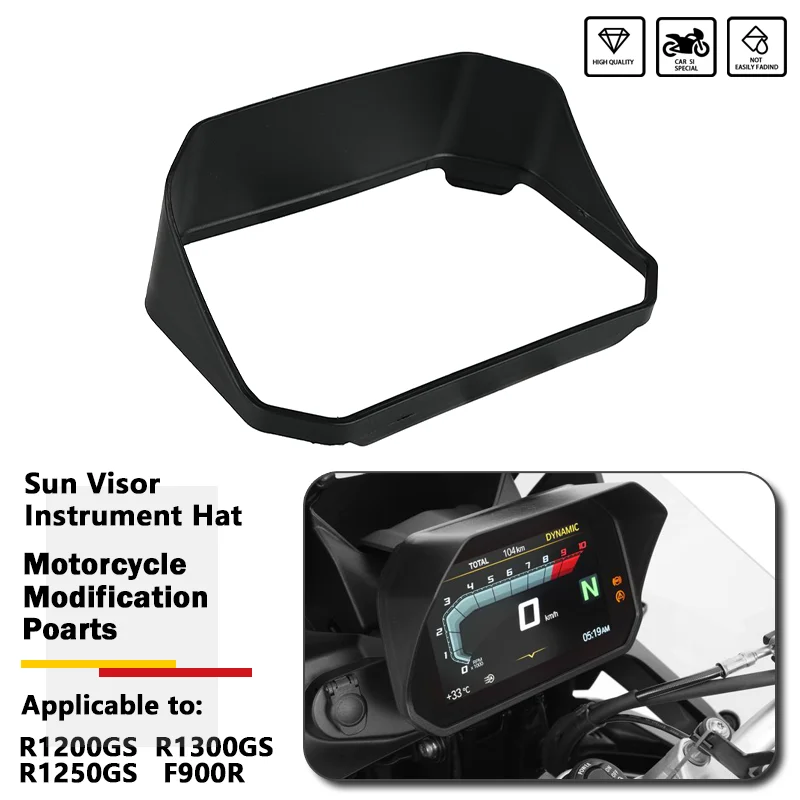 

Солнцезащитный козырек, приборная шляпа, подходит для BMW R1200GS ADV R1250GS Adventure F750GS F850GS ADV F900XR 2018-2023, защитные детали крышки