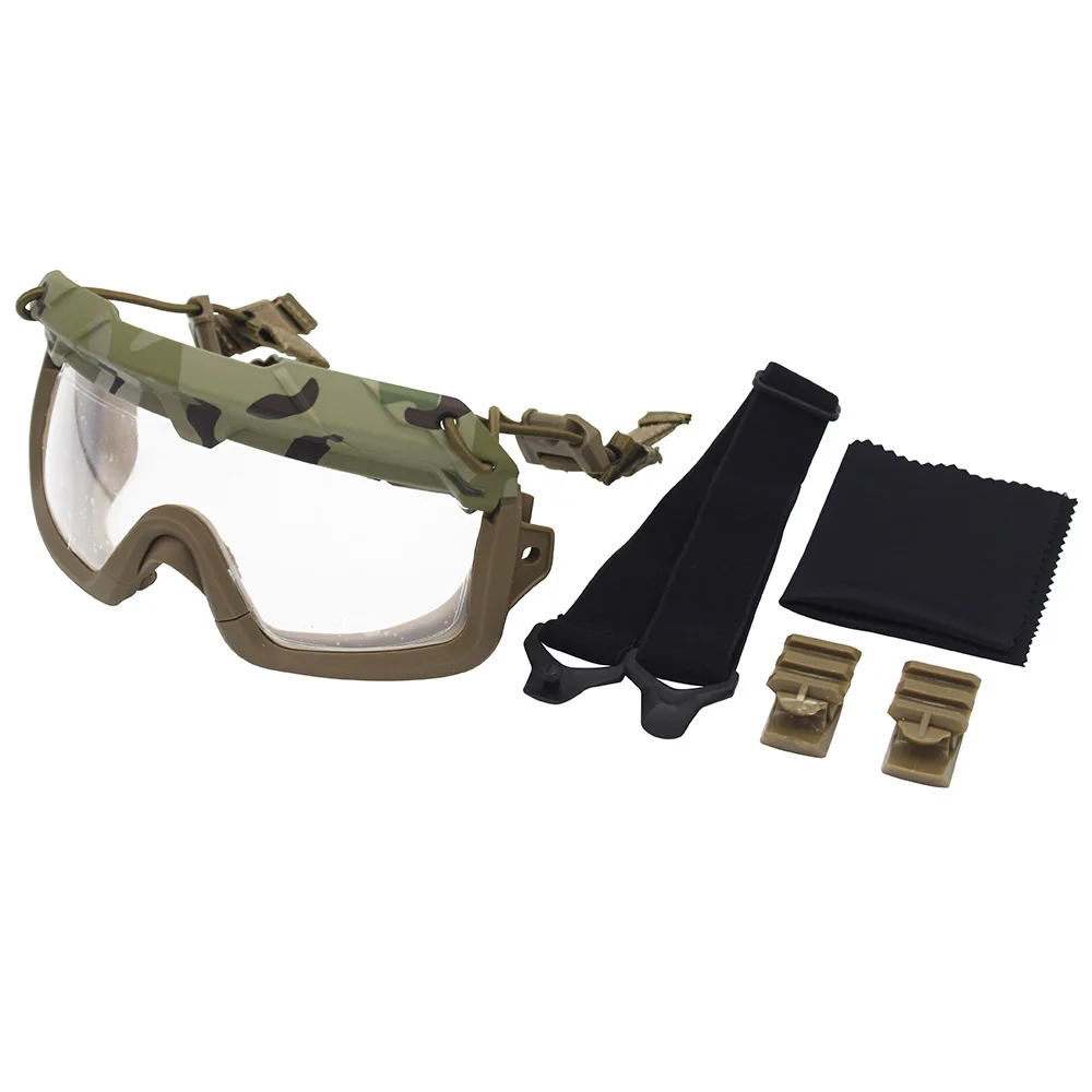 Gafas Tácticas VULPO Protección Outdoor Montañismo Compatible Casco - imagen 3