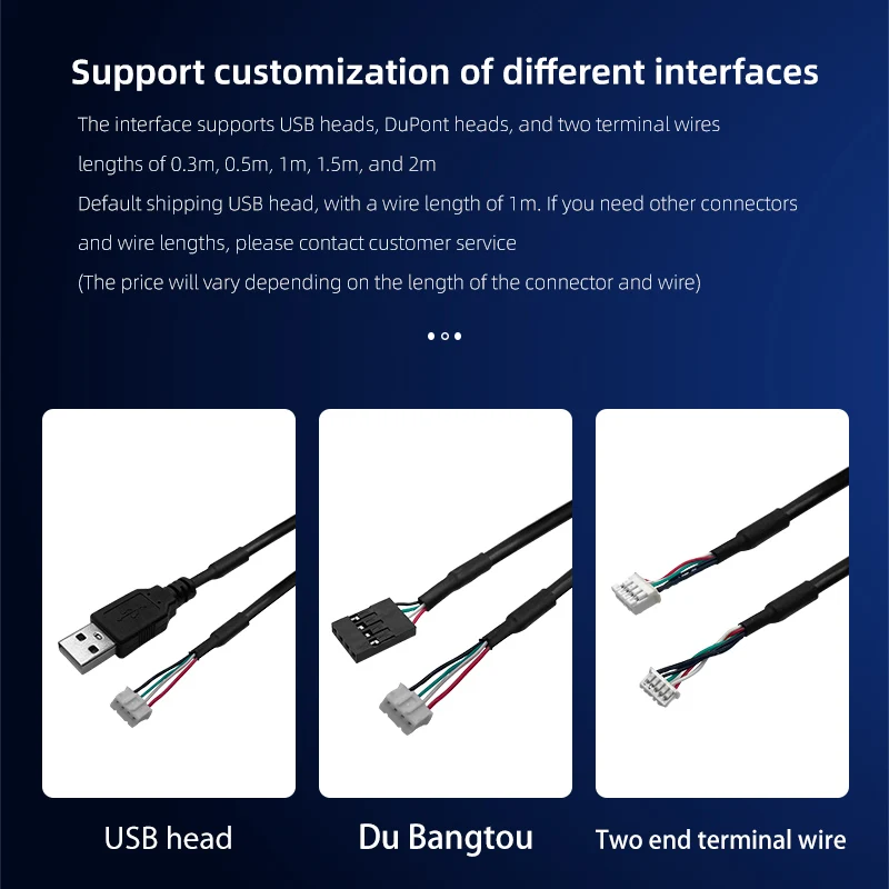 Módulo de cámara interfaz USB de alta definición sin controlador adecuado para WinXP/Win7/Win8/Win10/OSX/Linux/Android IMX362 4000*3000