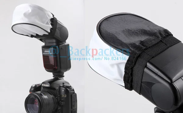 10 Pieces Universal Camera Flash Diffuser Soft Box Softbox For Canon Nikon Yongnuo 430ex 580ex 550ex sb600 sb800