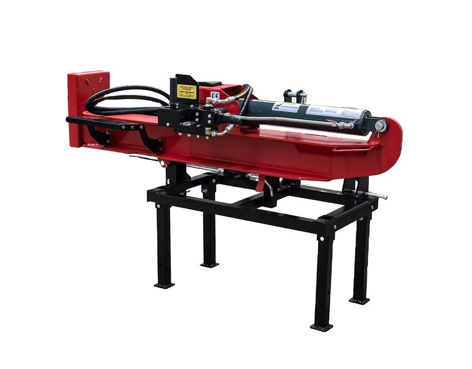 Huge Power  Large Wood Splitter Hydraulic Wood Cutting Machine 35T Agricultural Wheel Garden Wood Processing