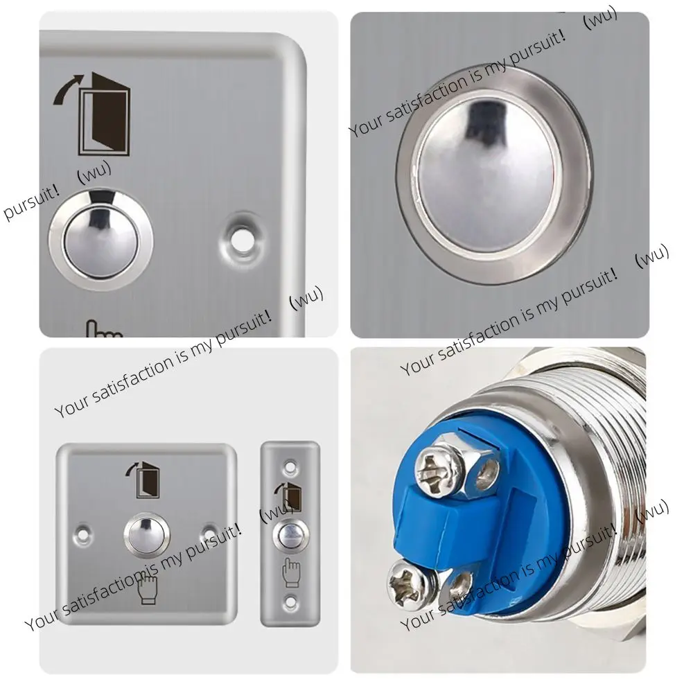 for Waterproof Push Button Door Opener Access Control Switch Release Switch Door Exit Switch Electronic Door Lock
