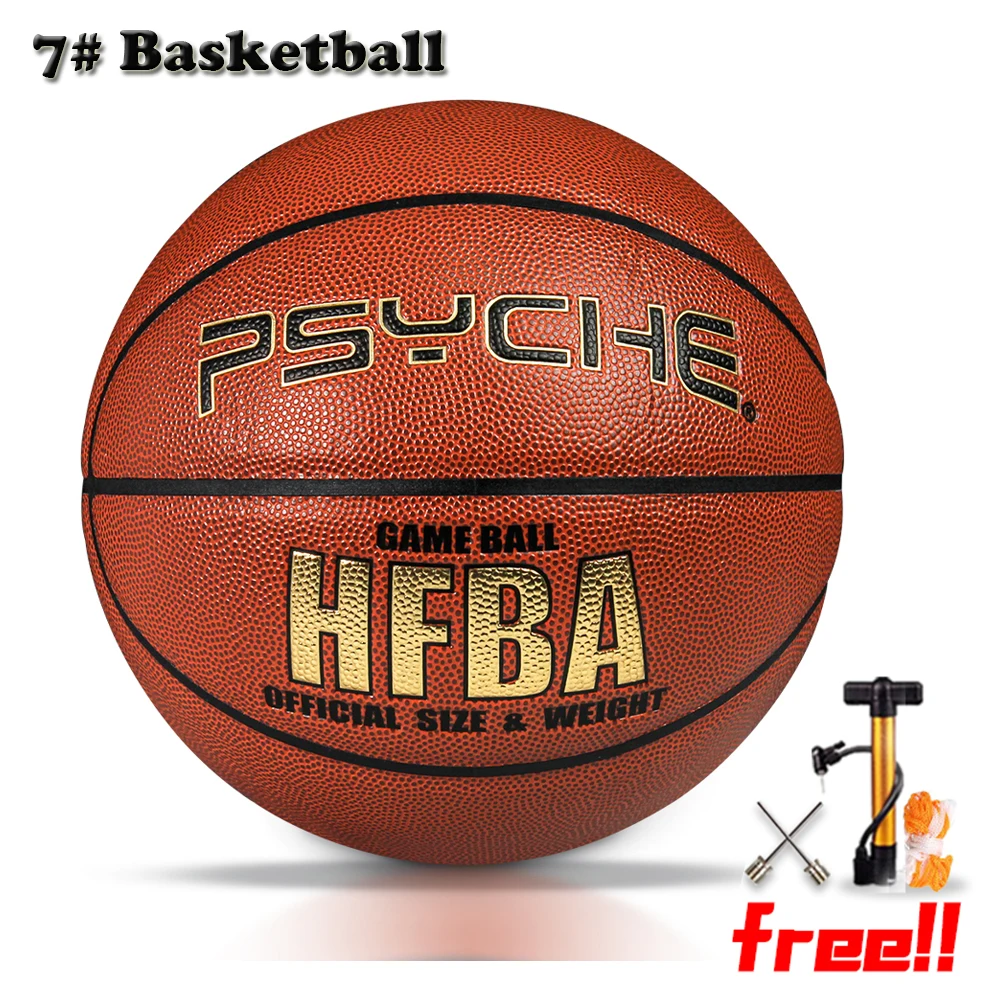 

‌ Баскетбольный мяч с высоким прыжком, официальный размер 7, тренировочный износостойкий баскетбольный мяч из искусственной кожи, домашний уличный баскетбольный мяч