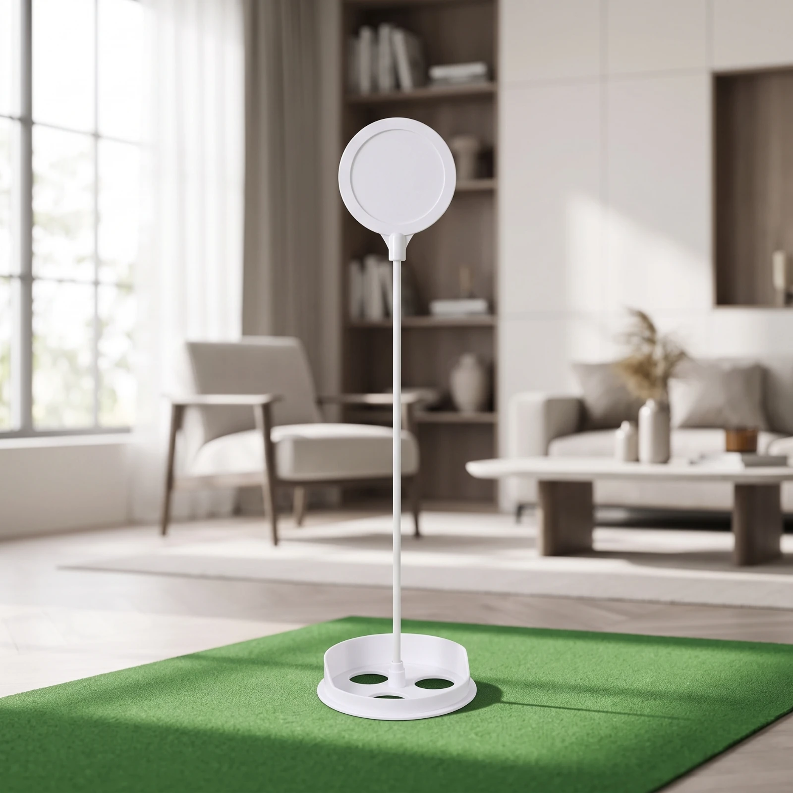 Golf Putting Cup with Flagstick Indoor Golf Flagstick with Putting Cup Putting Green Pin Flag Long-Lasting Sporting Goods