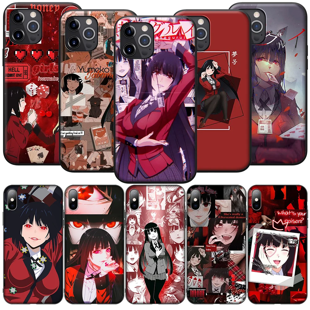 FL95 Kakegurui Yumeko Anime NEW Phone Case for Huawei Nova 5T 4E 3i 3 2 2i Y6 Y6P Y7 Y9 Honor 20 20s 9X 7C Prime Lite 2019