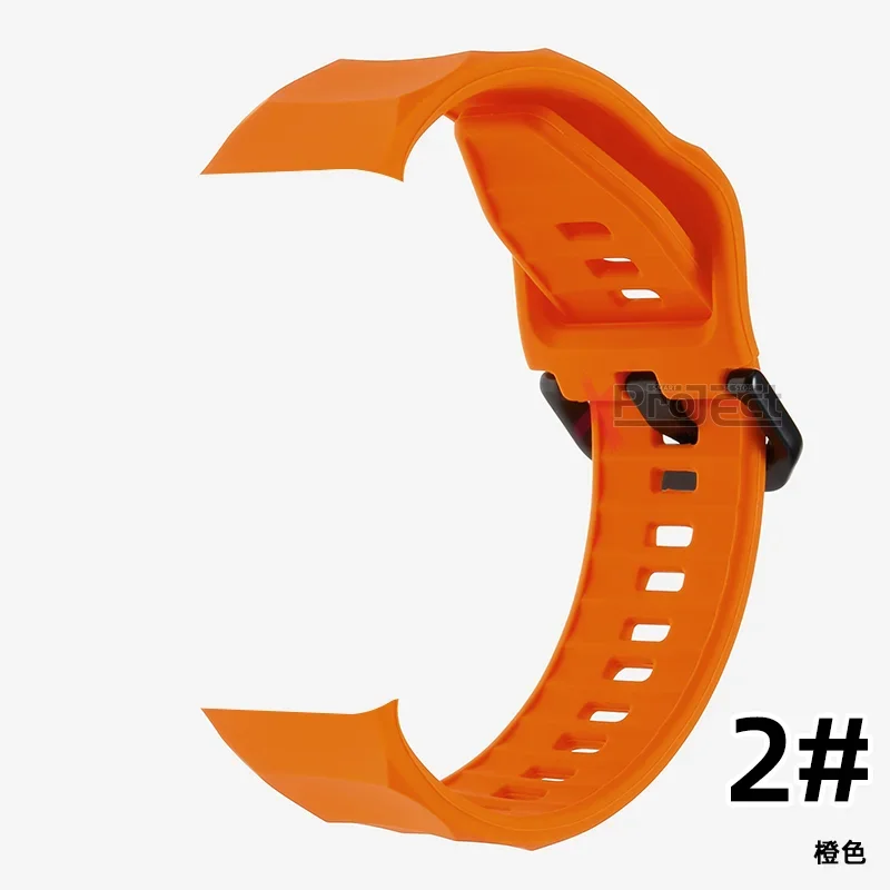 حزام سيليكون للساعة الذكية ، سوار سيليكون مموج ، حزام تموج ، إكسسوارات ساعة ذكية ، HK9 PRO PLUS ، HK9 ، 2 واحد ، HK8 PRO MAX #2