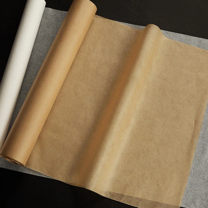 Cicada Wing Wild Goose Skin Long Scroll Rice Paper Chinese Calligraphy Gongbi Line Drawing Traditional Painting Sketch Paper