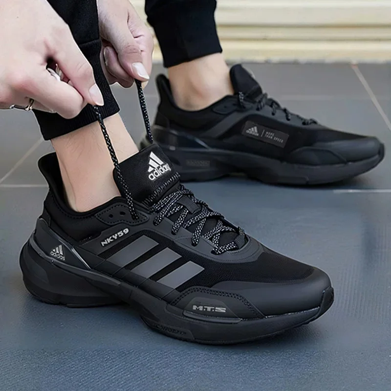 Adidas men's shoes MTS - Sports shoes for training, black fitness running shoes, IE3221