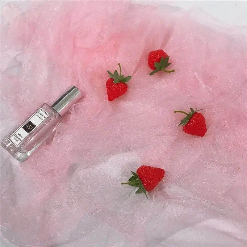 Tela de tul con purpurina suave y brillante para vestido Hanfu, telón de fondo de fotografía hecho a mano, tela de malla brillante para decoración de costura