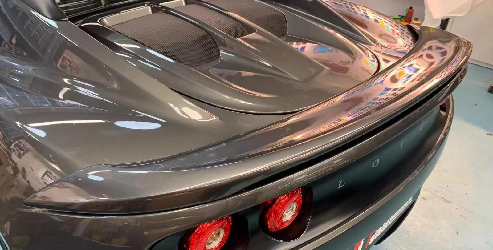 جناح سبويلر خلفي من ألياف الكربون الحقيقية مناسب لـ Lotus Elise #2
