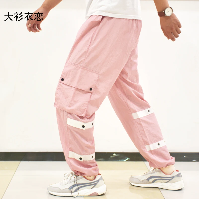 

Loose Streetwear Sle Work Pants for Men And Women with Multiple kets Baggy Long Trousers for Hip Hop Dance plus Size
