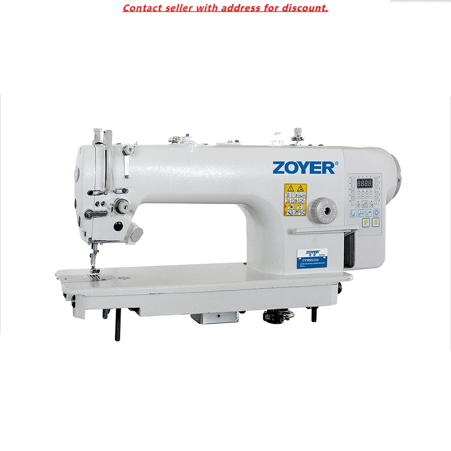 

ZY9802-D3 Maquina De Coser Electric Needle Feed Lockstitch Sewing Machine For Garment