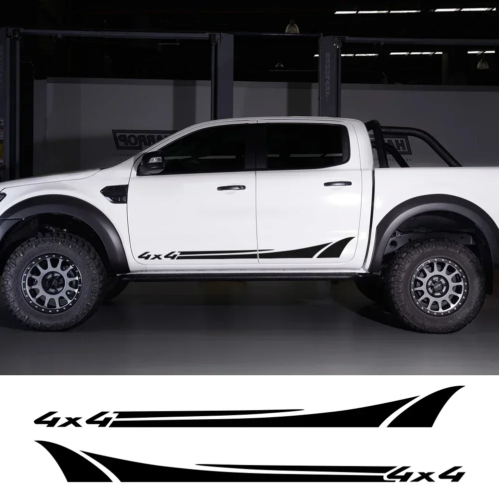 

Виниловая наклейка на боковую часть двери грузовика 4x4 для Nissan NAVARA, Mitsubishi L200 Triton, пикапов, декоративная наклейка на кузов автомобиля